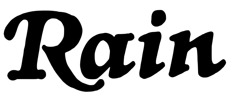 Rain - Text