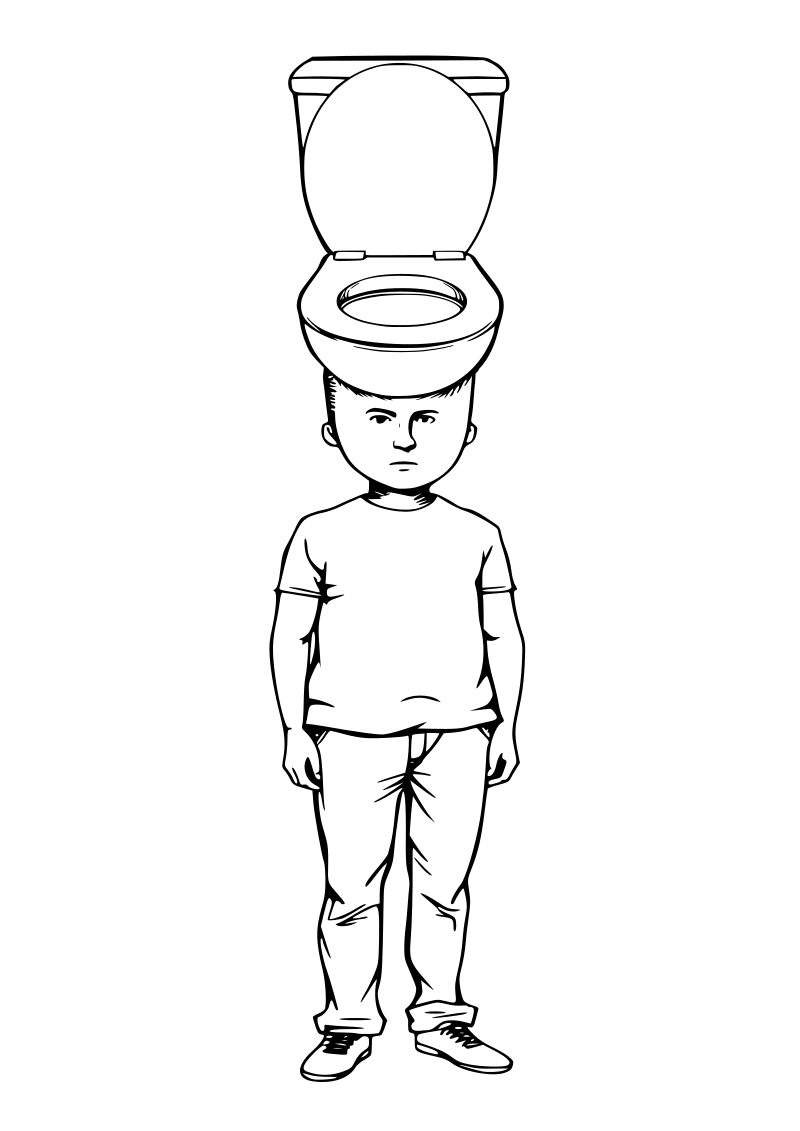 Toilet Head Man