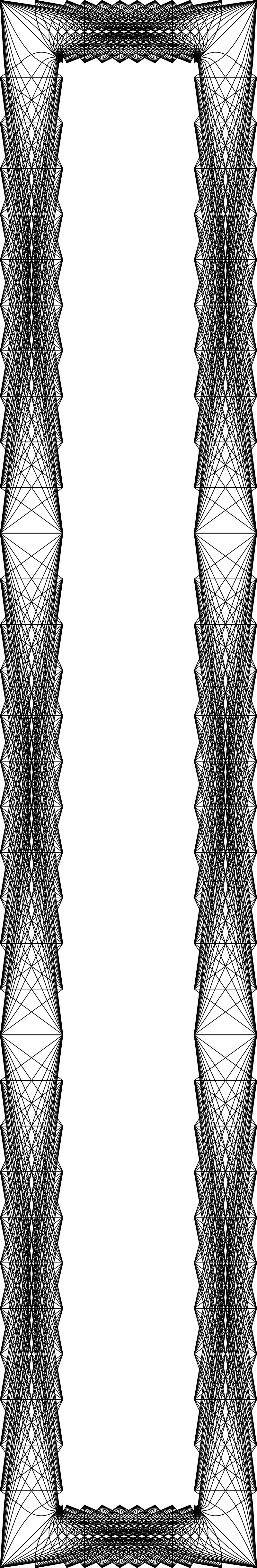 Geometry Wireframe Alphabet I