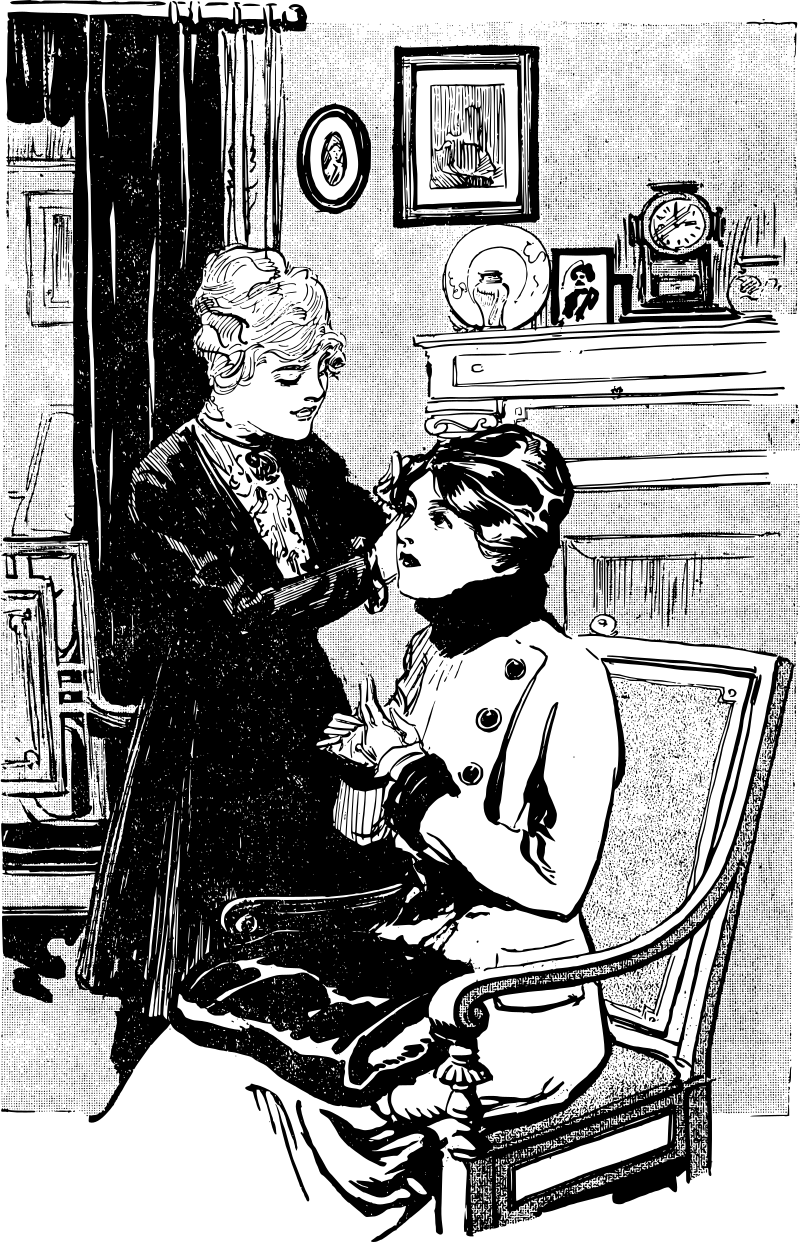 Girl Helps Girl with Hair