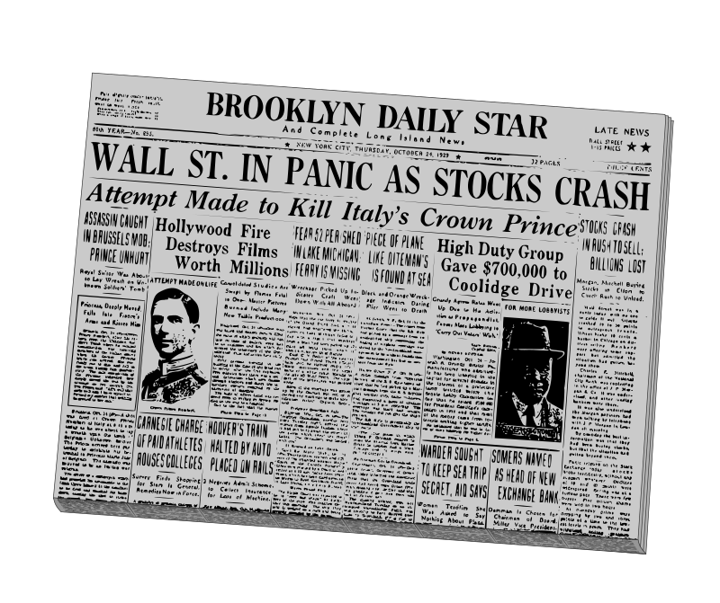 1929 Stock Market Crash