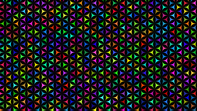 Seamless Pattern 475 Colorful