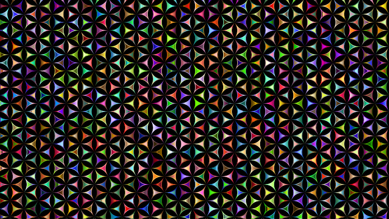 Seamless Pattern 475 Line Art Chromatic