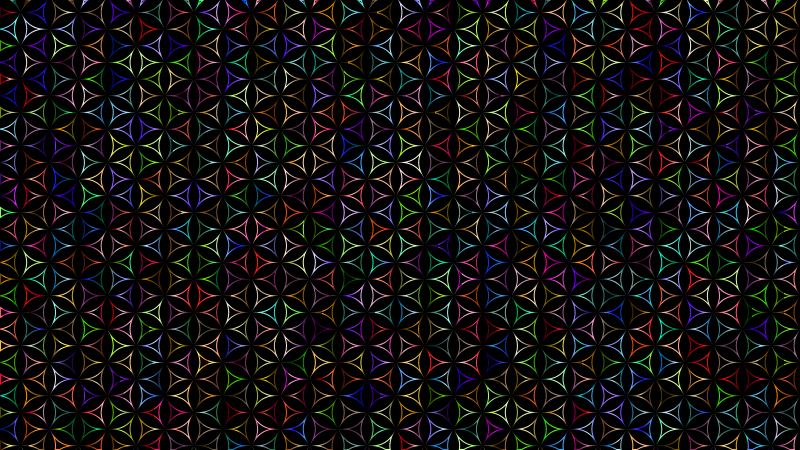 Seamless Pattern 475 Line Art Chromatic 2
