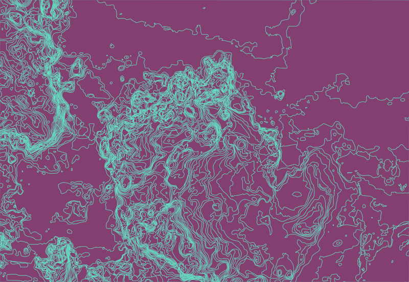 Abstract Topographical Background