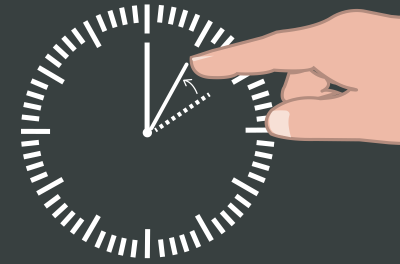 Setting clock back to Standard Time USA