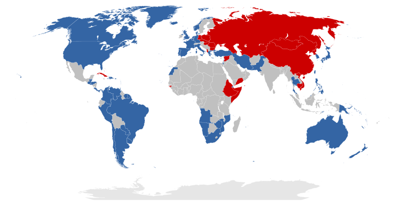 Cold War Map