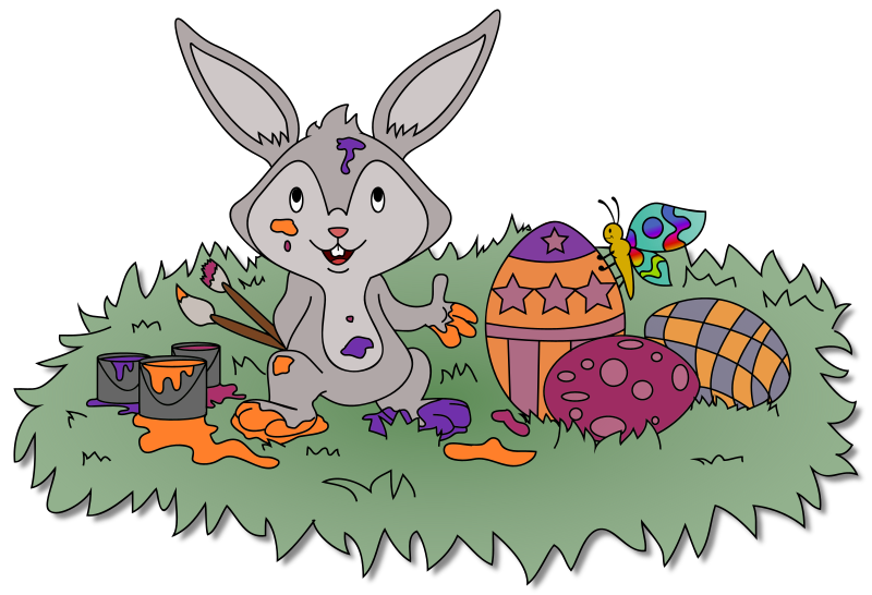 Easter Coloring Image - Colour Remix