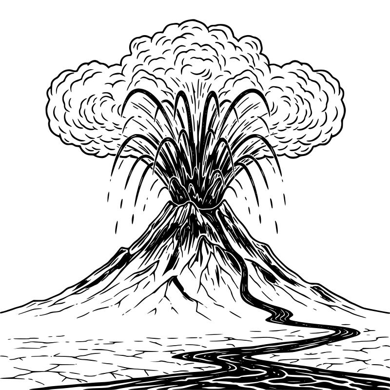 Volcano and Lava are Cool