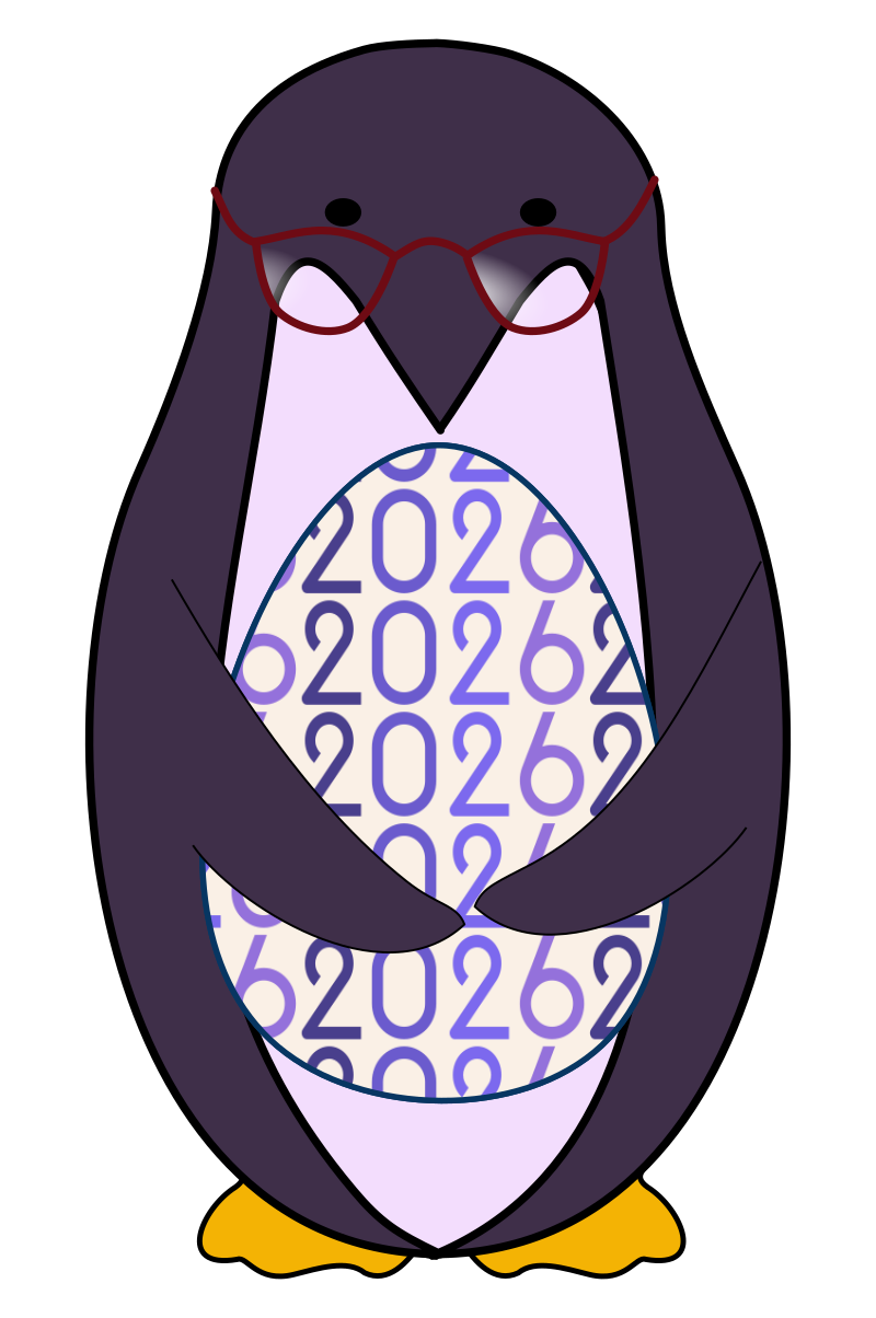 Manchot de vœux 2026