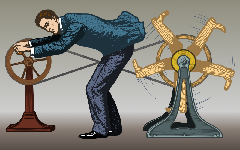 butt kicking machine (animated)