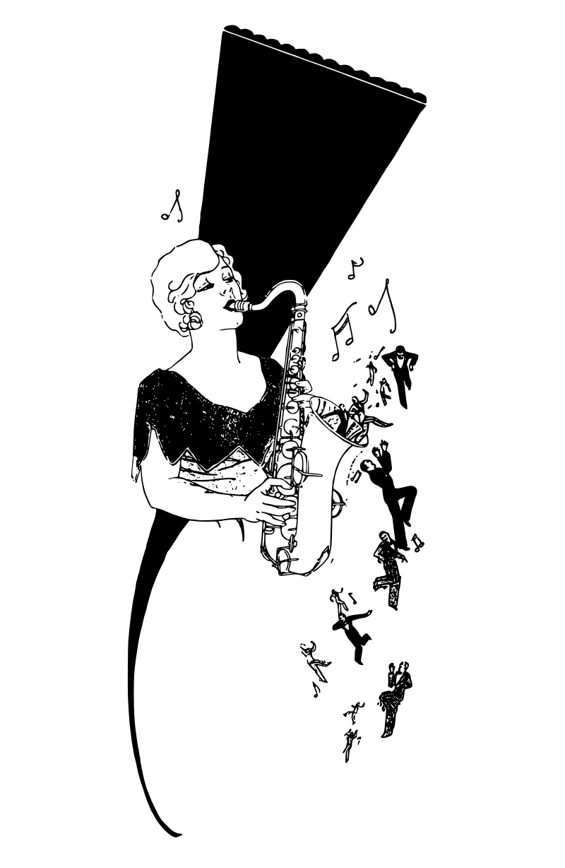 Sax Lady