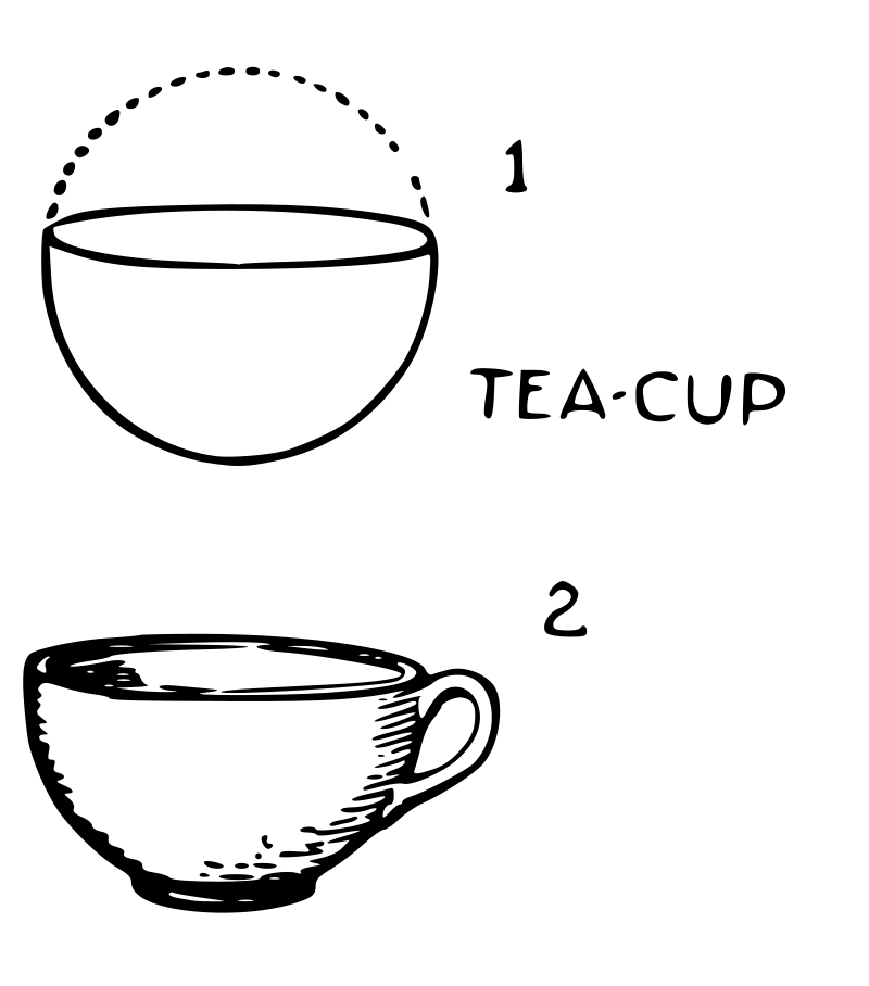 Lutz - Tea Cup - in 2 steps