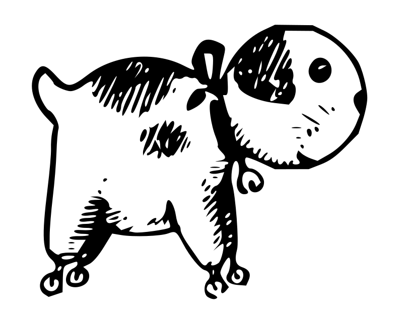 Lutz - Toy Puppy - outline