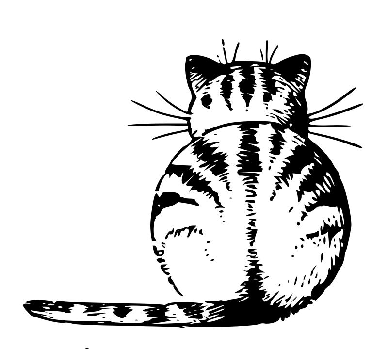 Lutz - Cat Back - outline