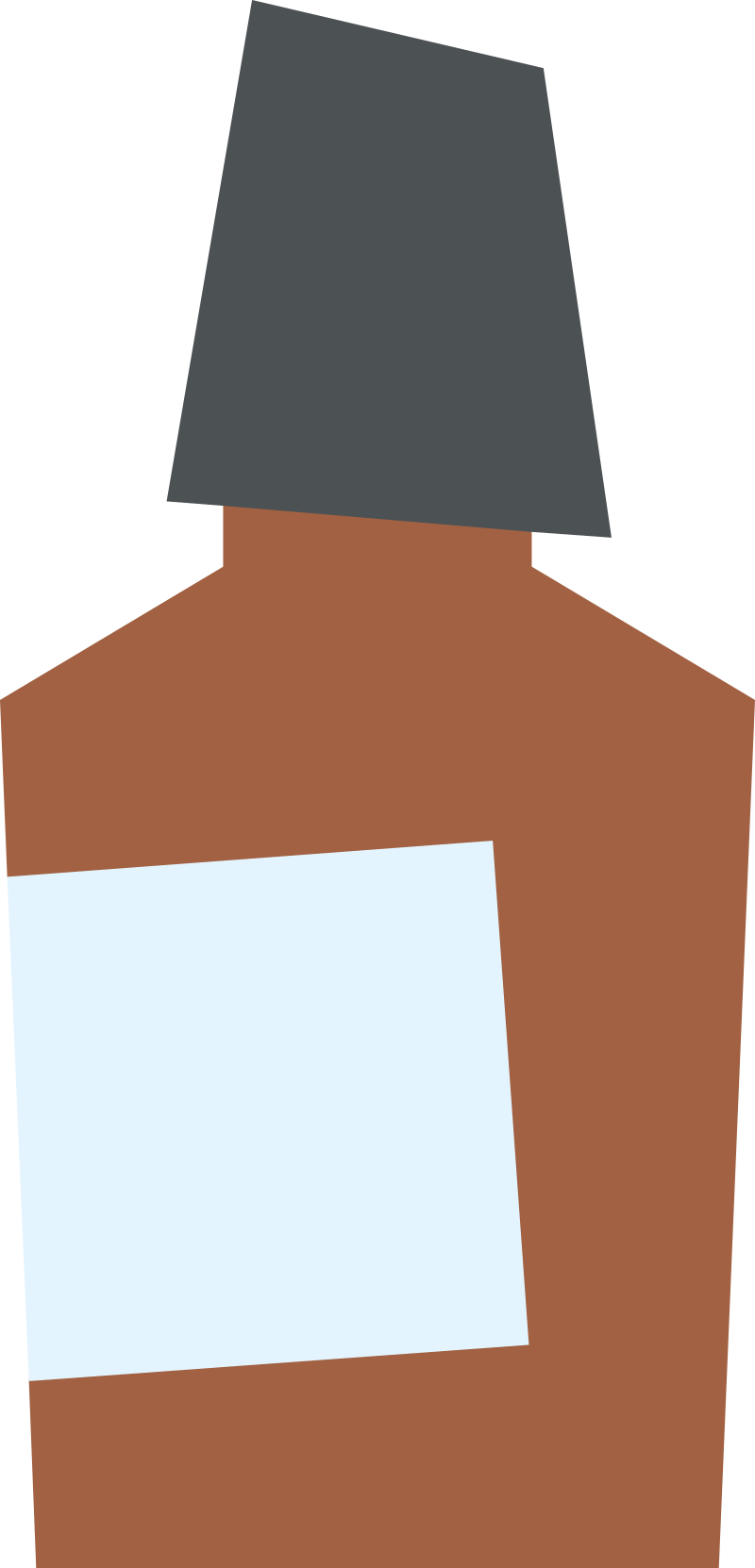 Brown Medicine Bottle Icon