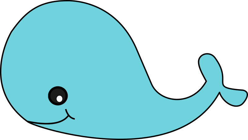 Cartoon whale