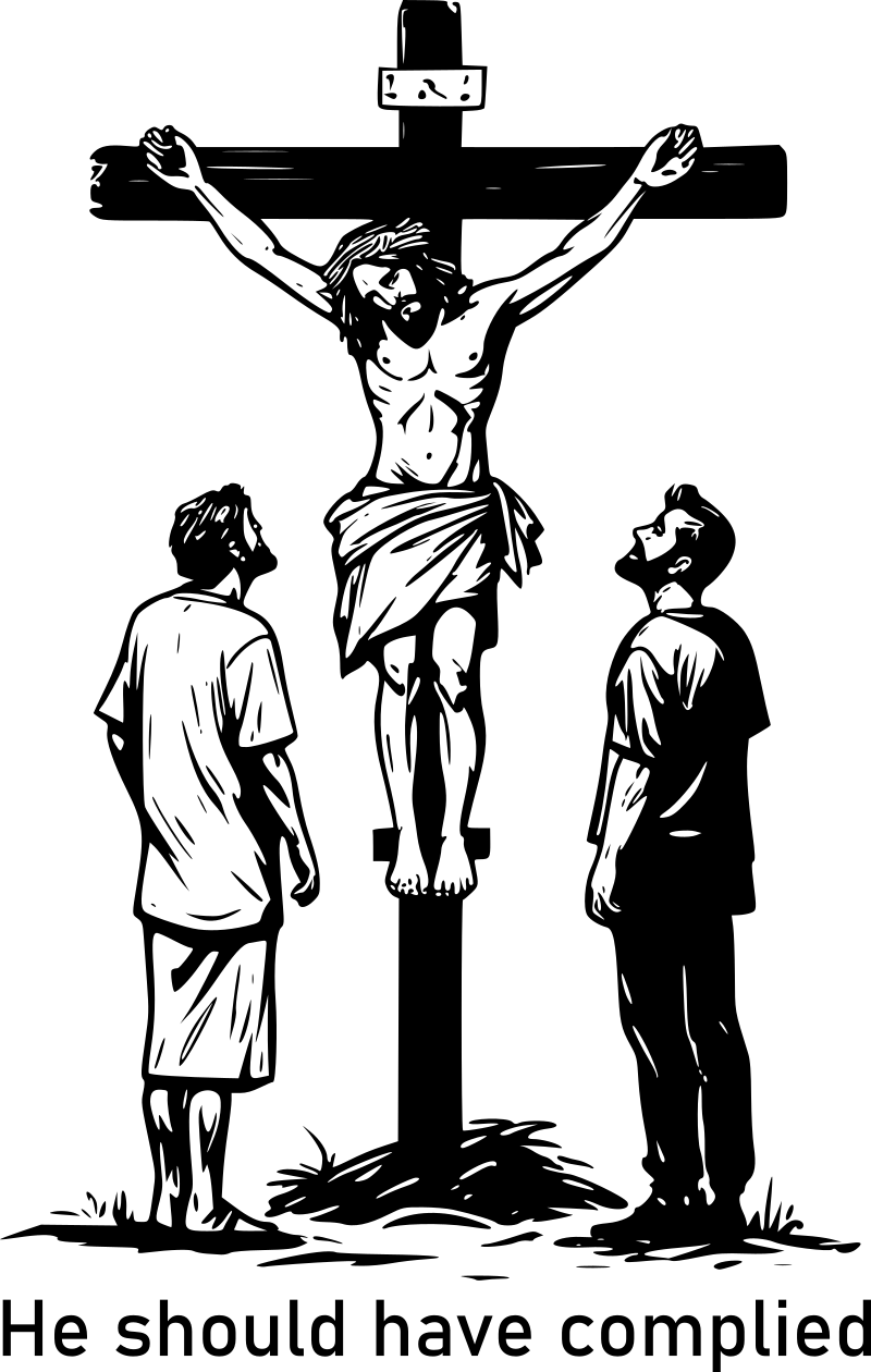 "He should have complied"