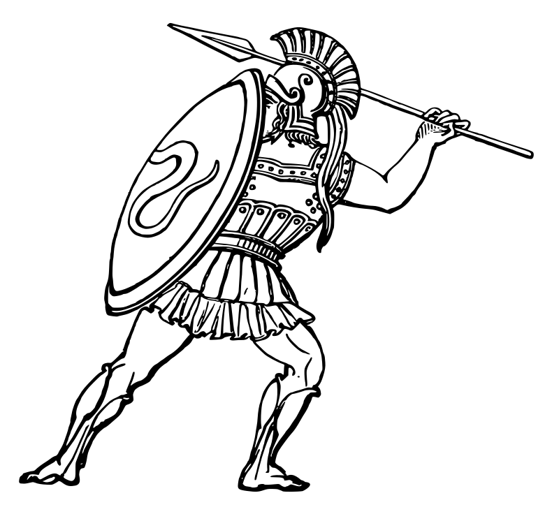 Classic Greek Warrior
