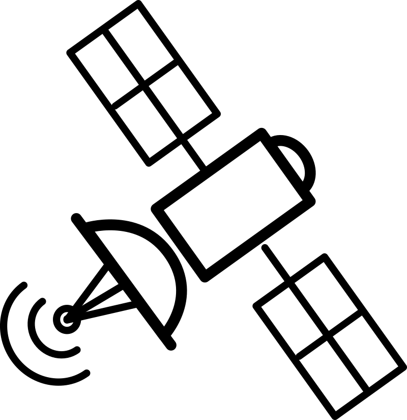 Satellite outline