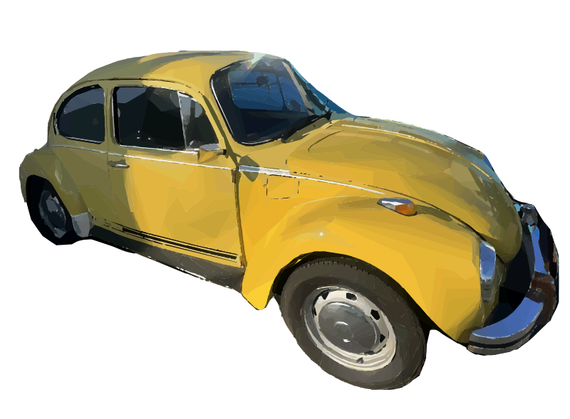 Yellow VW Bug