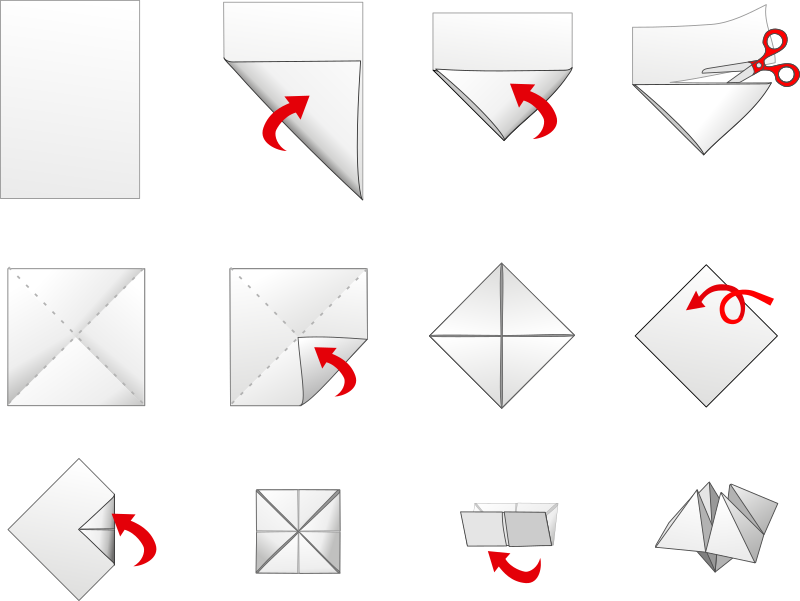 How to Make a Paper Fortune Teller