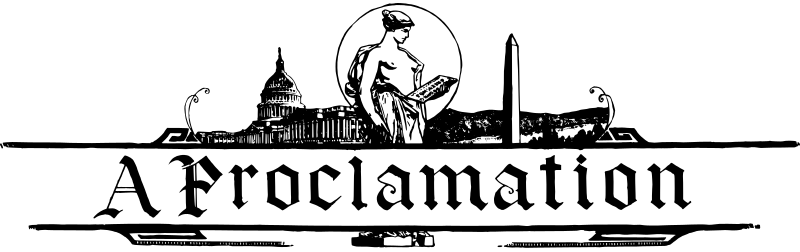 A Proclamation