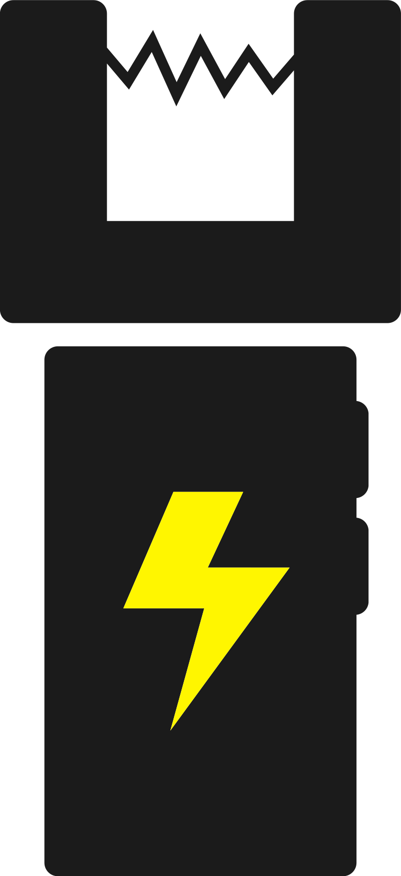 Taser stun gun torture weapon