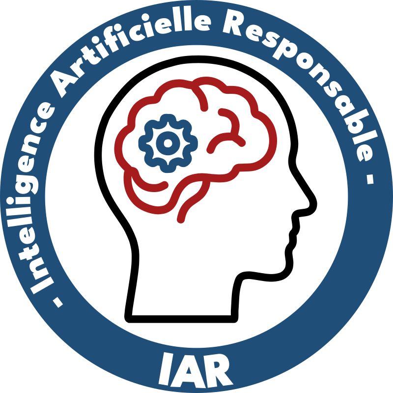 Label IAR (Intelligence Artificielle Responsable) couleur