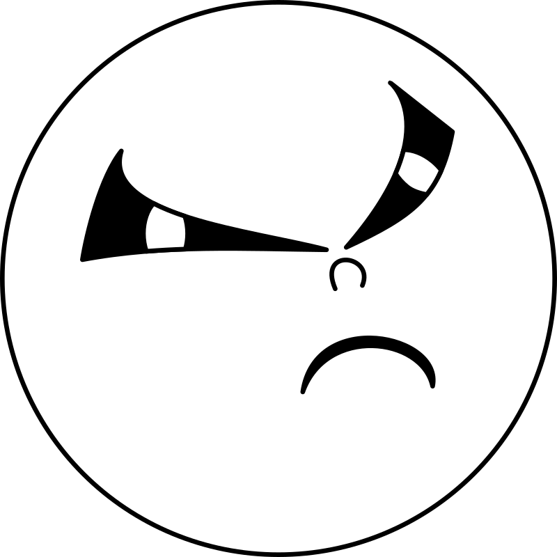 Angry Cartoon Ball Mask