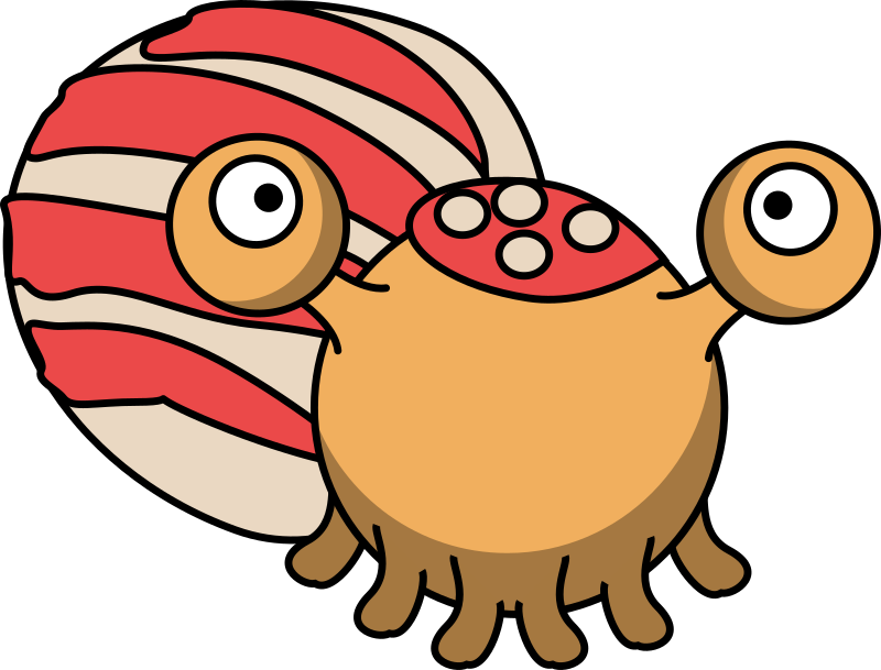 Cartoon Nautilus