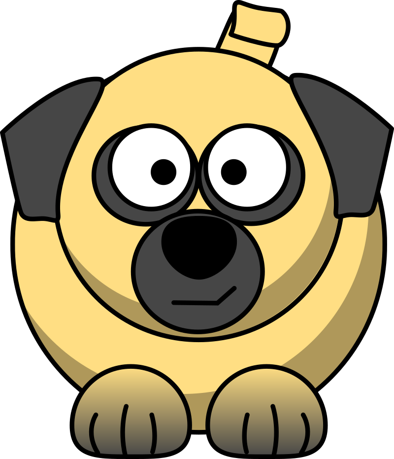 Cartoon Pug