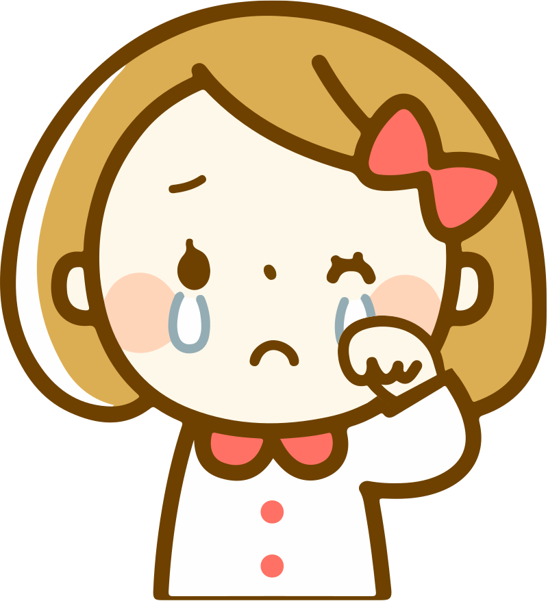 Girl crying