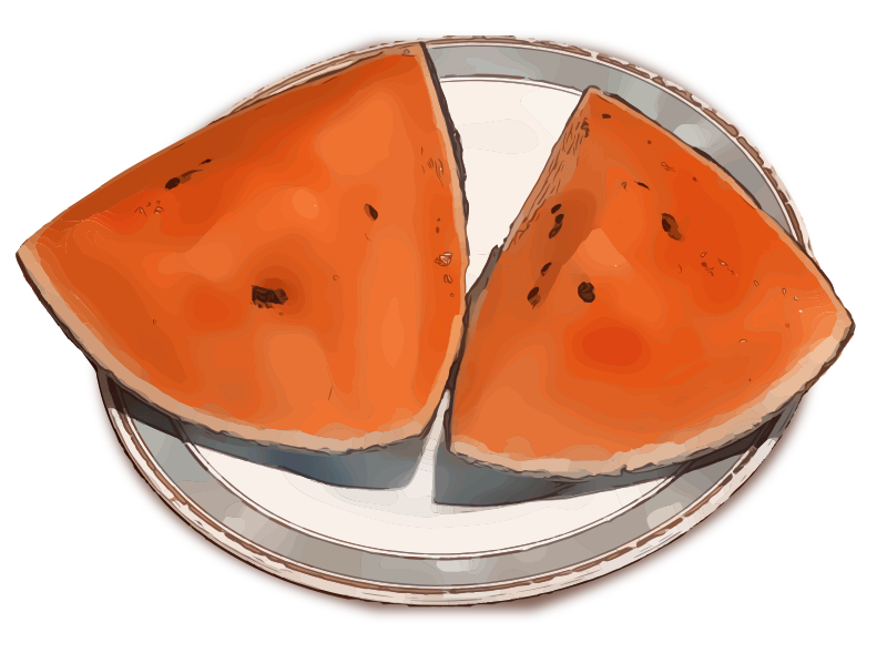 Sliced Watermelon