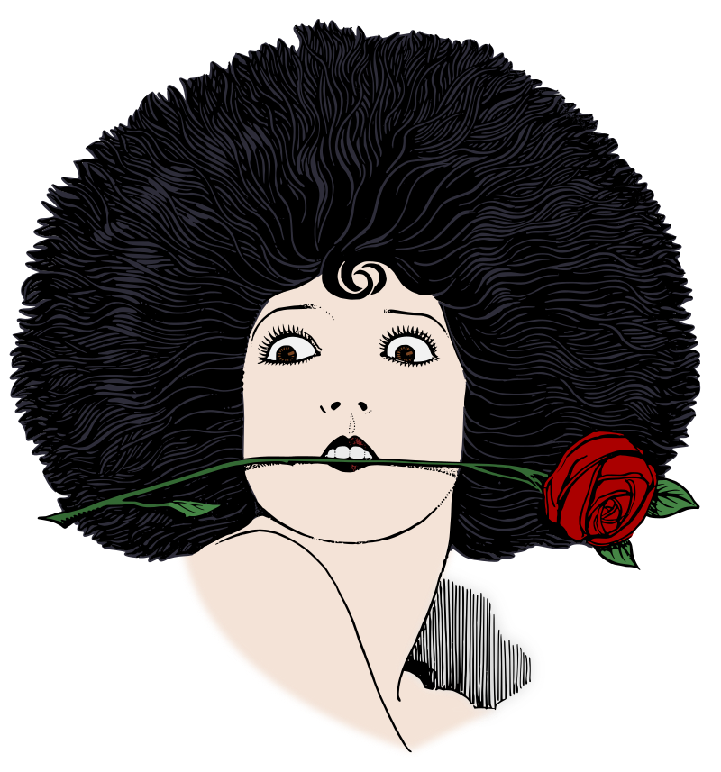 Big Hair Lady - Colour Remix