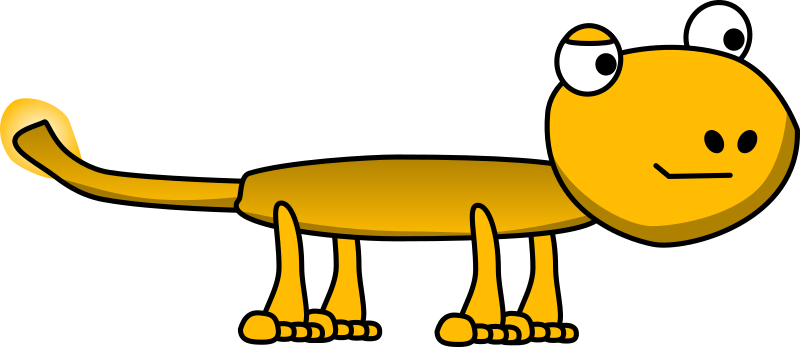 Cartoon Salamander