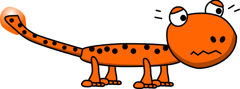 Cartoon Spotted salamander