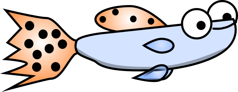 Cartoon guppy (Male)