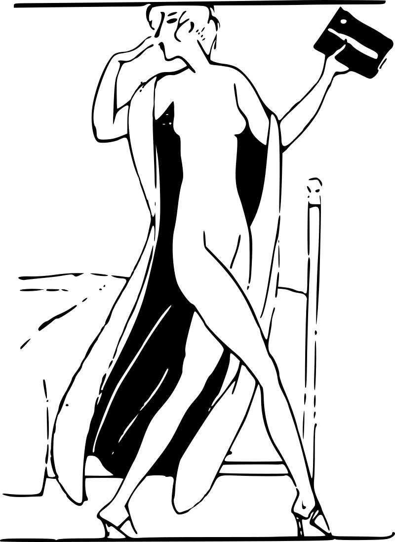 Naked Woman Walking