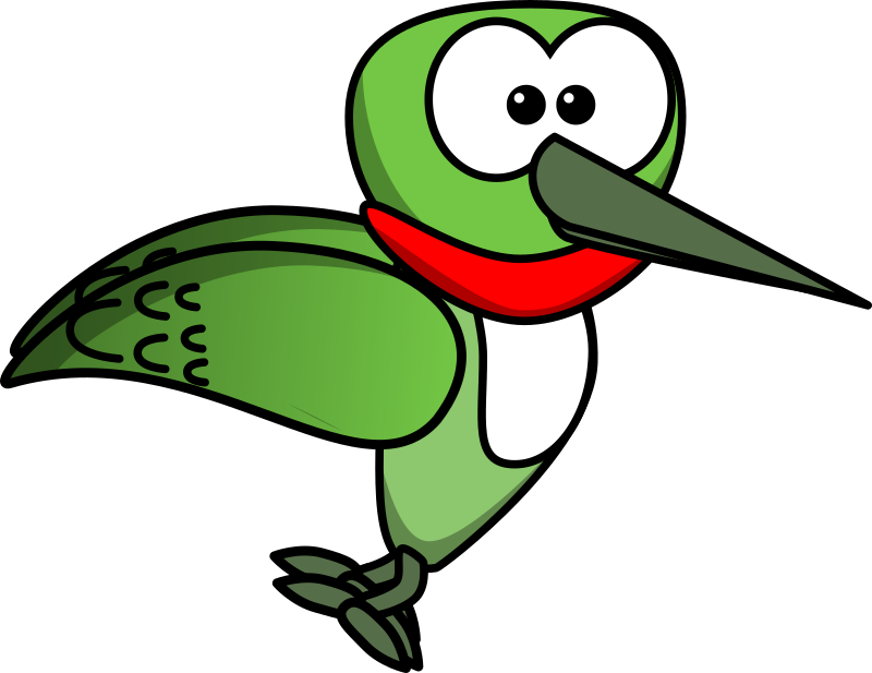 Cartoon Hummingbird