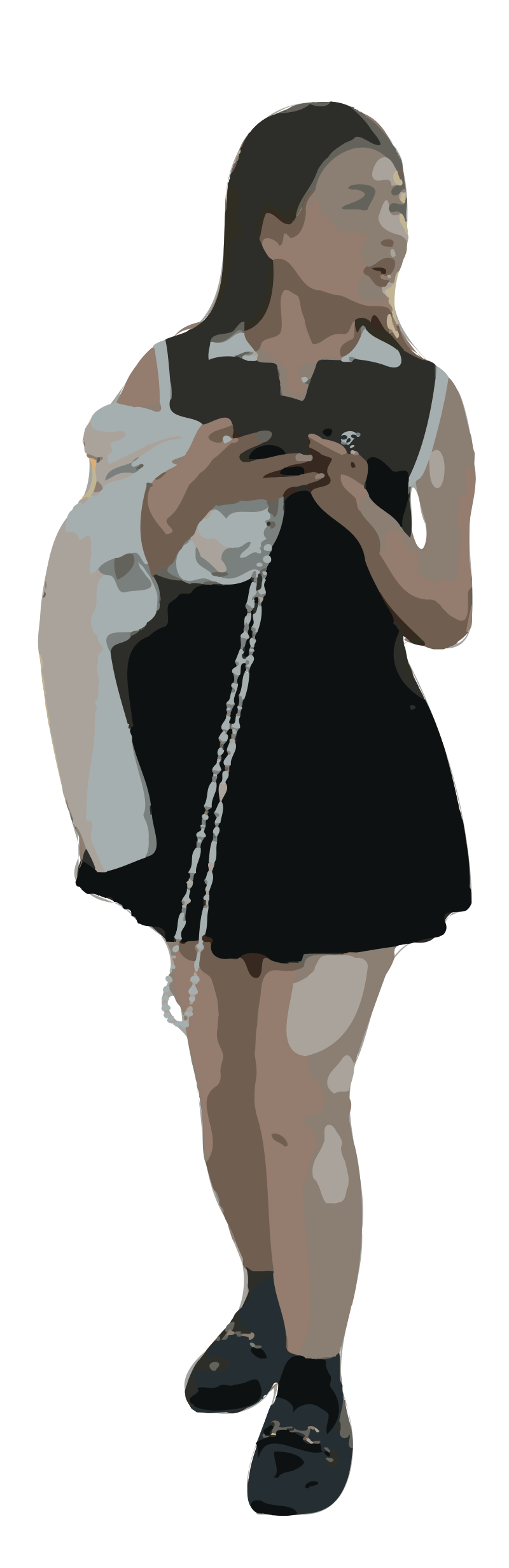 Black Dress Lady