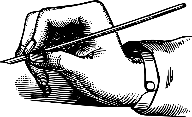Writing hand