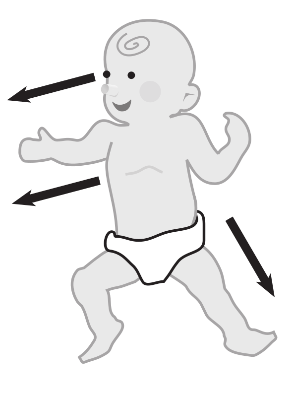 Baby in space
