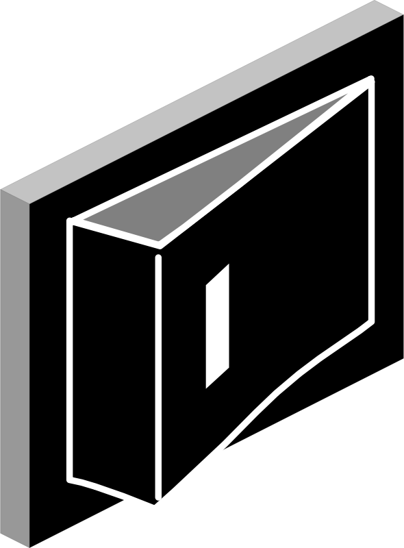 Switch Black OFF built in