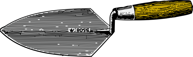mason's trowel