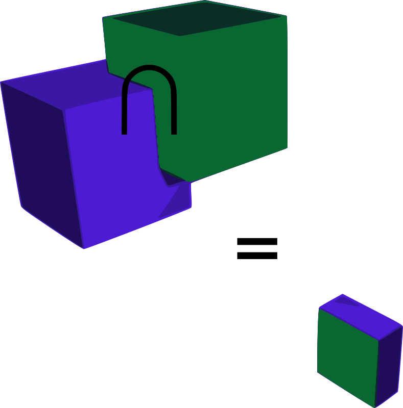 Intersection of Two Cubes