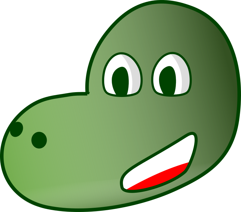 Dinosaur head