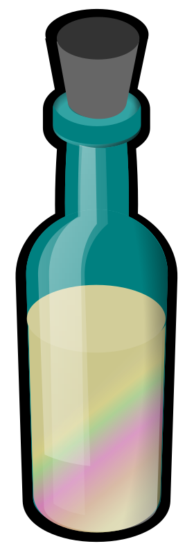 Bottle of Colored Sand