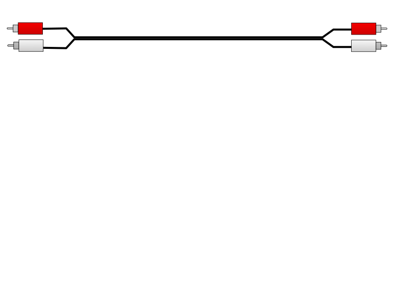 RCA plug. 