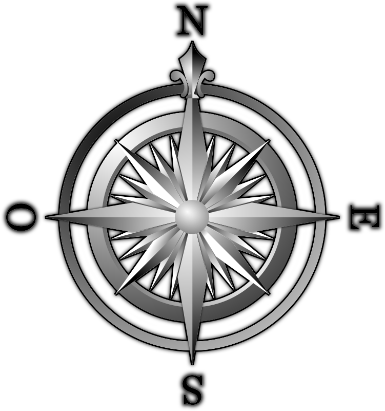 Puntos cardinales (BN)